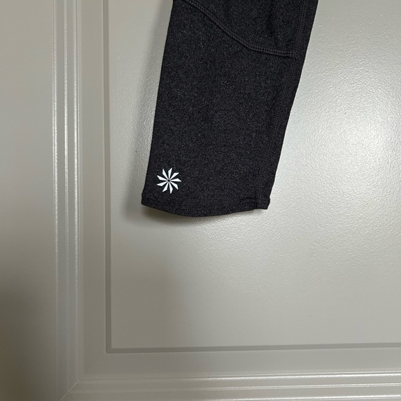 Athleta dark gray Built in skirt leggings - Picture 2 of 6